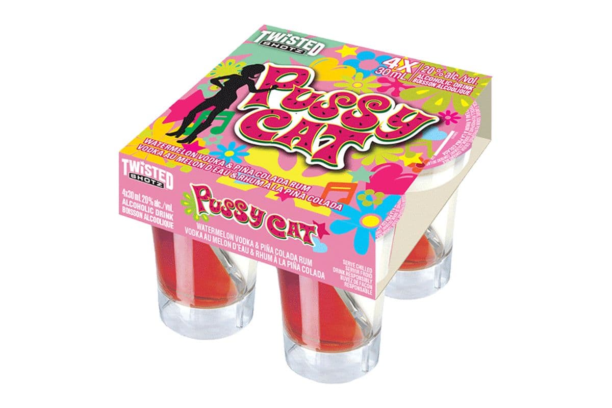 Twisted Shotz Pussy Cat 4*30ML (1 x 4*30ML)