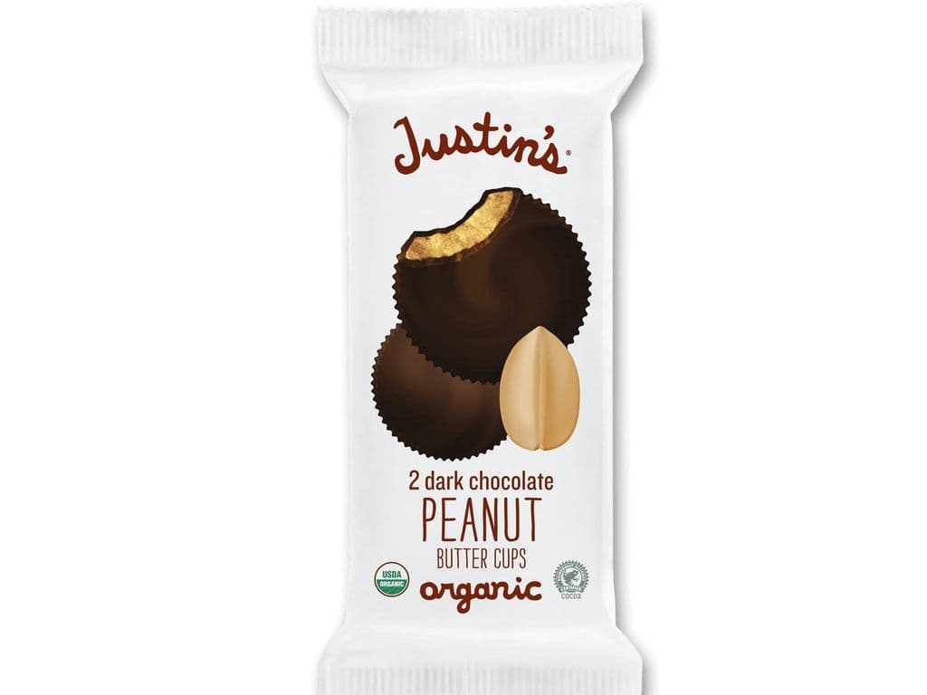 JUSTIN'S PEANUT BUTTER CUPS 40G