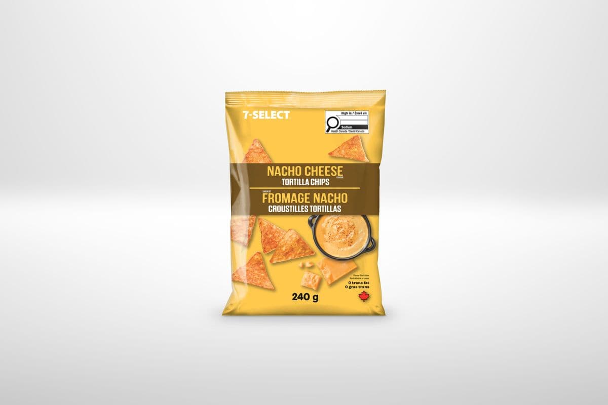 7-Select Nacho Cheese Tortillas (240 g)