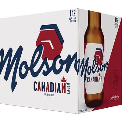 Molson Canadian, 12 x 341 ml