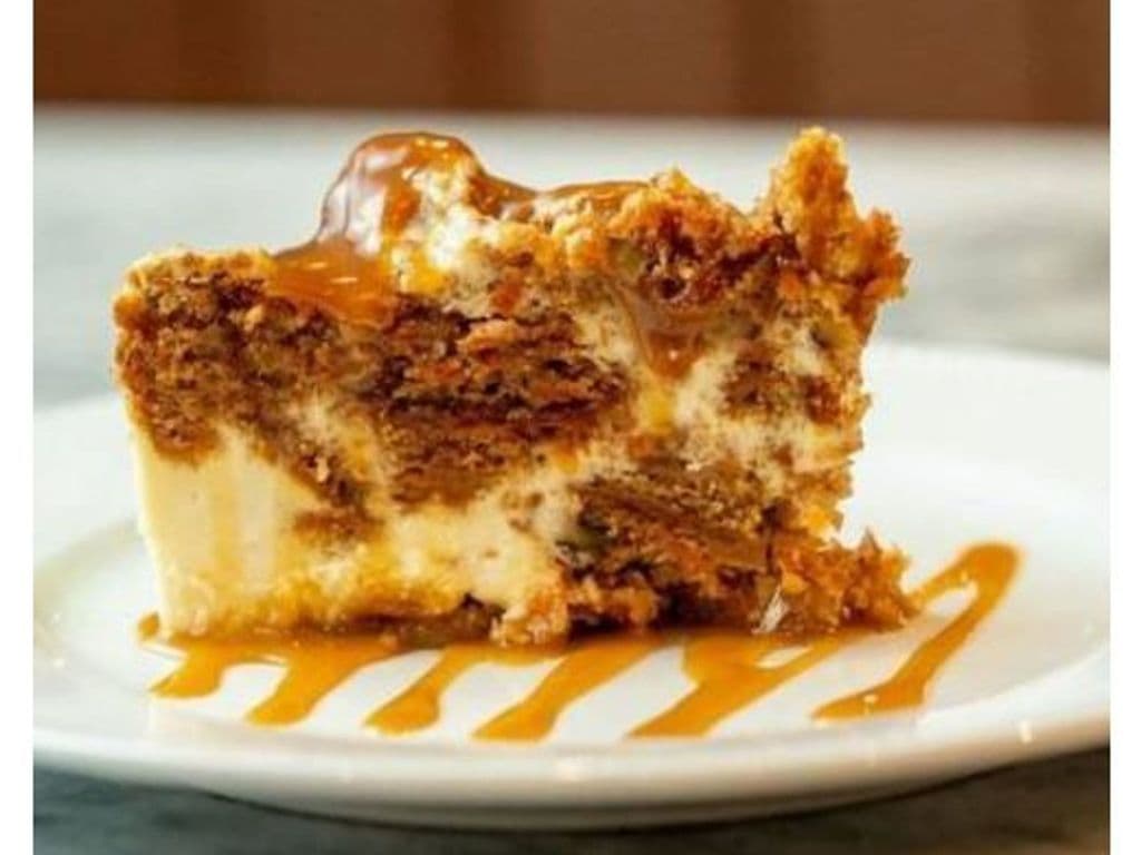 Carrot Caramel Cheesecake