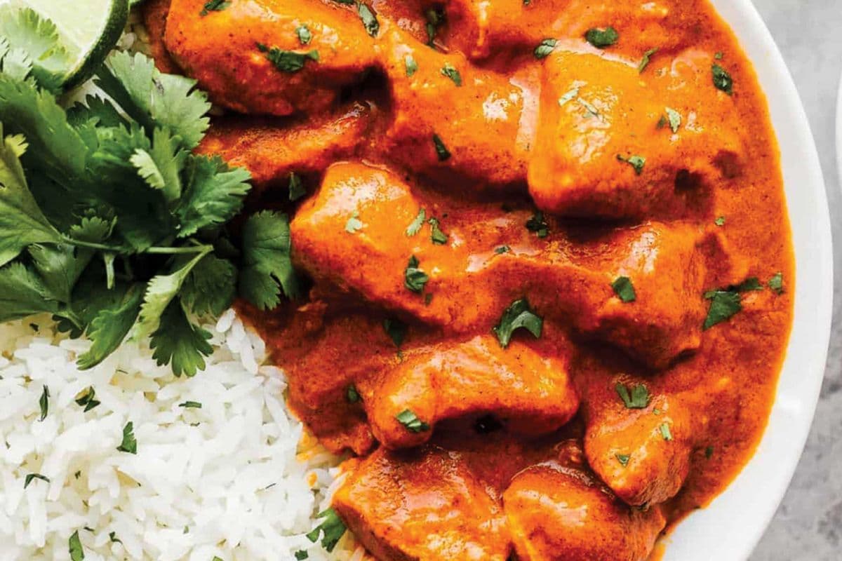 Butter Chicken Rice