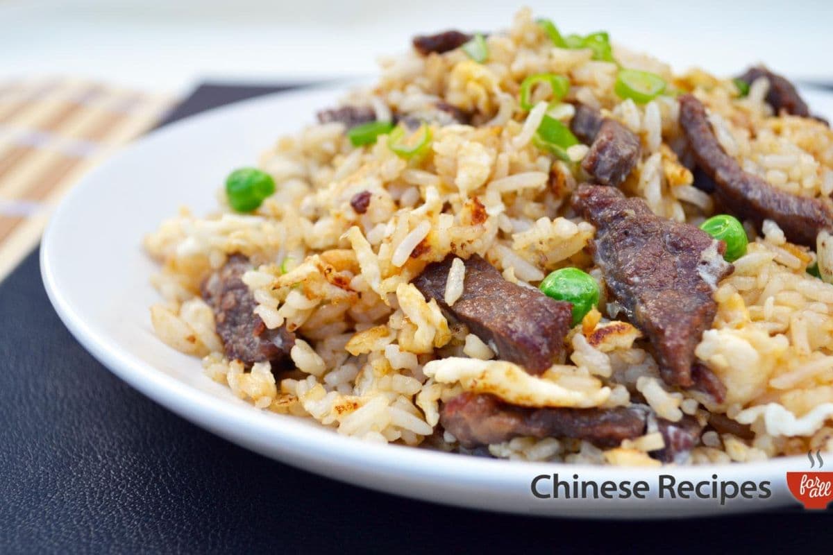 Beef Fried-Rice 牛肉炒饭