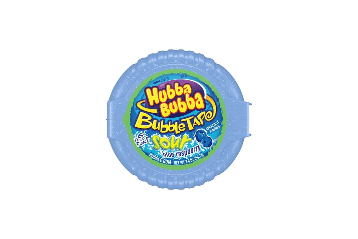 Hubba Bubba Bubble Tape Sour Blue Raspberry