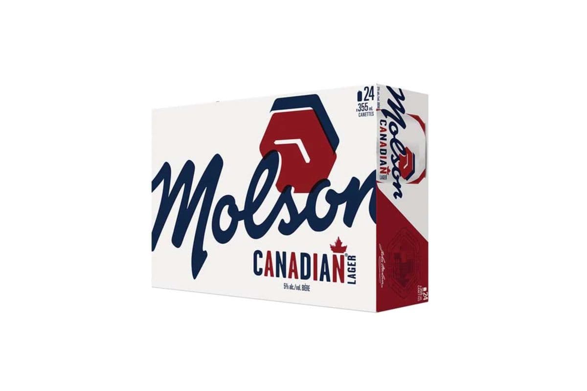 Molson Canadian (24 Pack) (24 x 355 ml Cans)