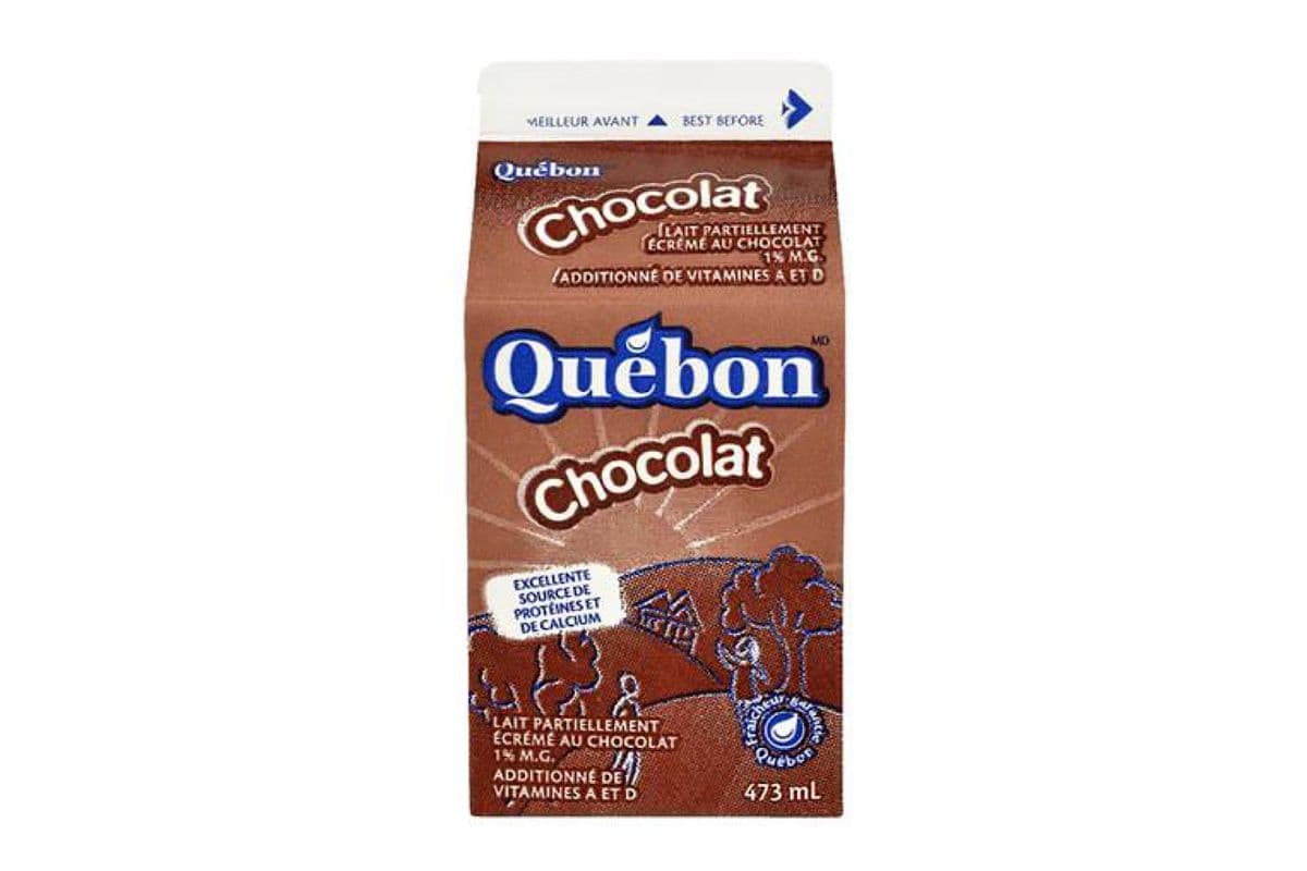 Québon - Lait au Chocolat / Chocolate Milk 1 % (473 ml)