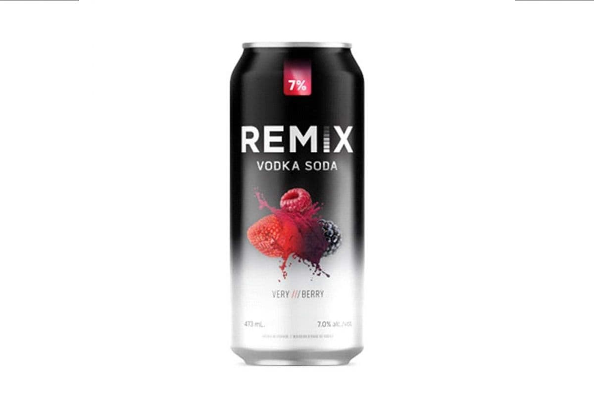 Remix Very//Berry Vodka Soda (1 x 473 ml)