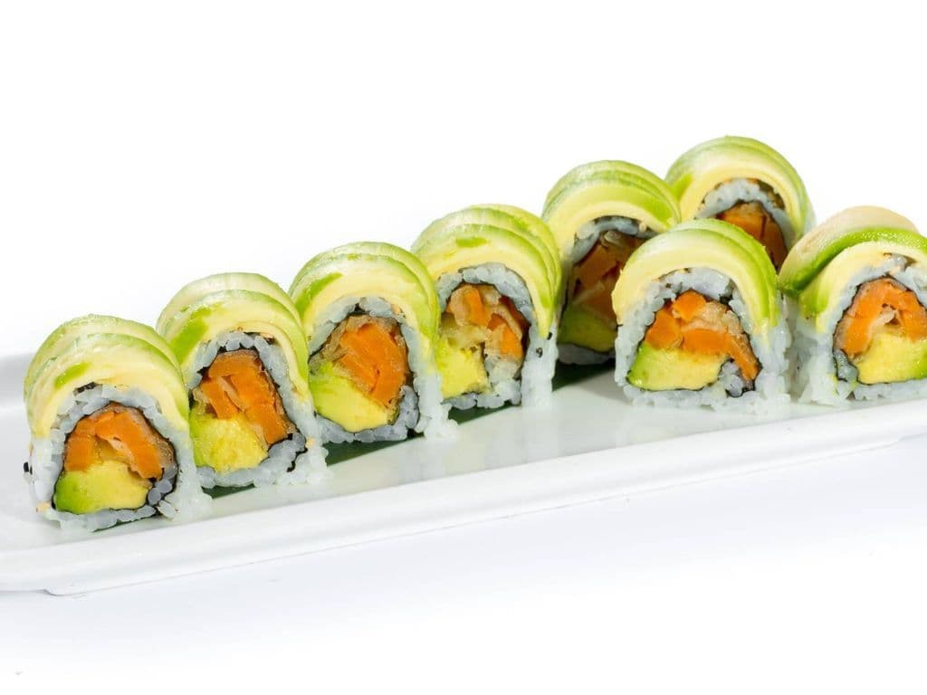 VM07. Vegetable Dragon Roll (8 Pcs)