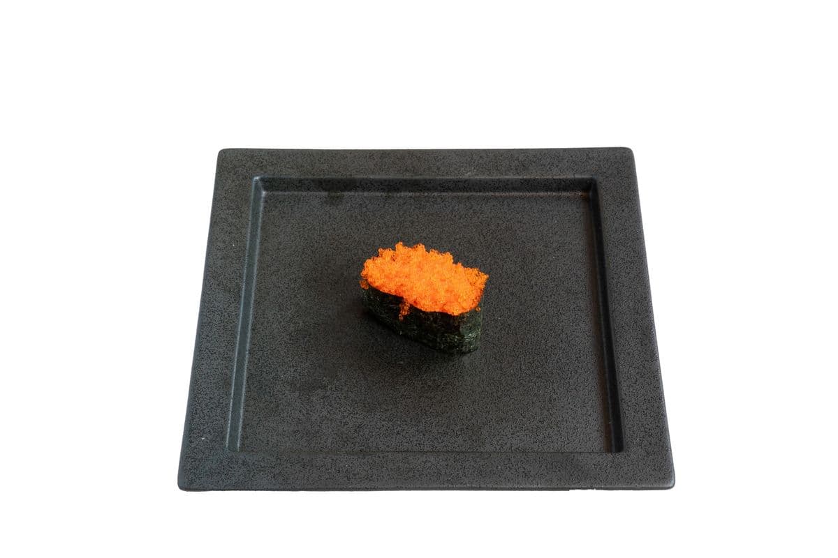 Tobiko (Flying Fish Roe) Nigiri Sushi