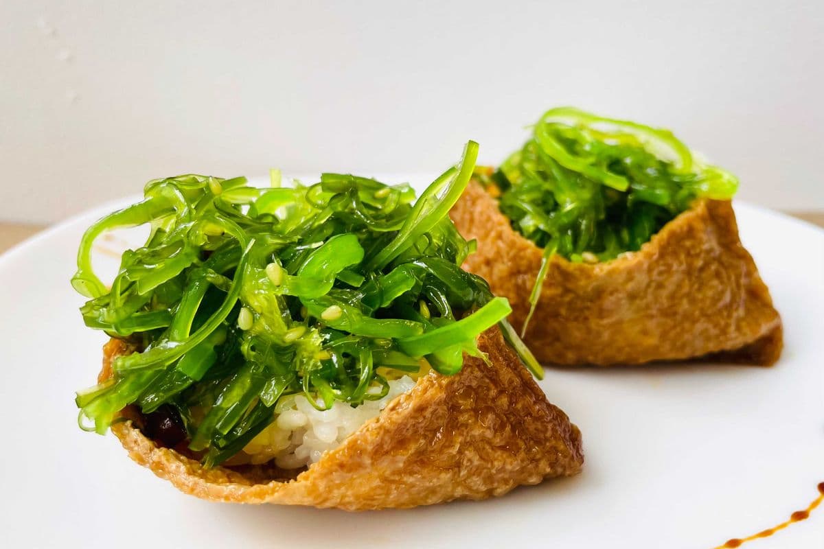 Seaweed Bean Curd (Cooked) [2pcs]