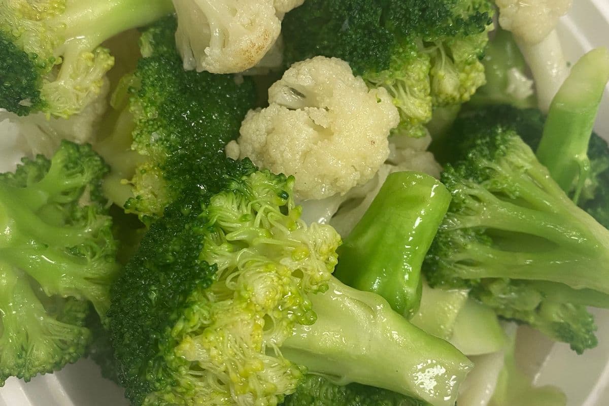 Stir Fry Broccoli and Cauliflower