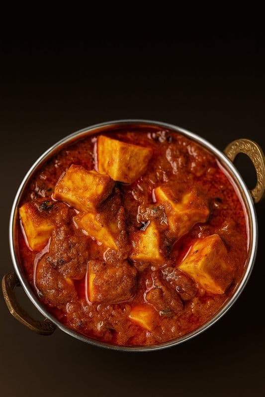 Paneer Chettinadu / Paneer Chettinadu