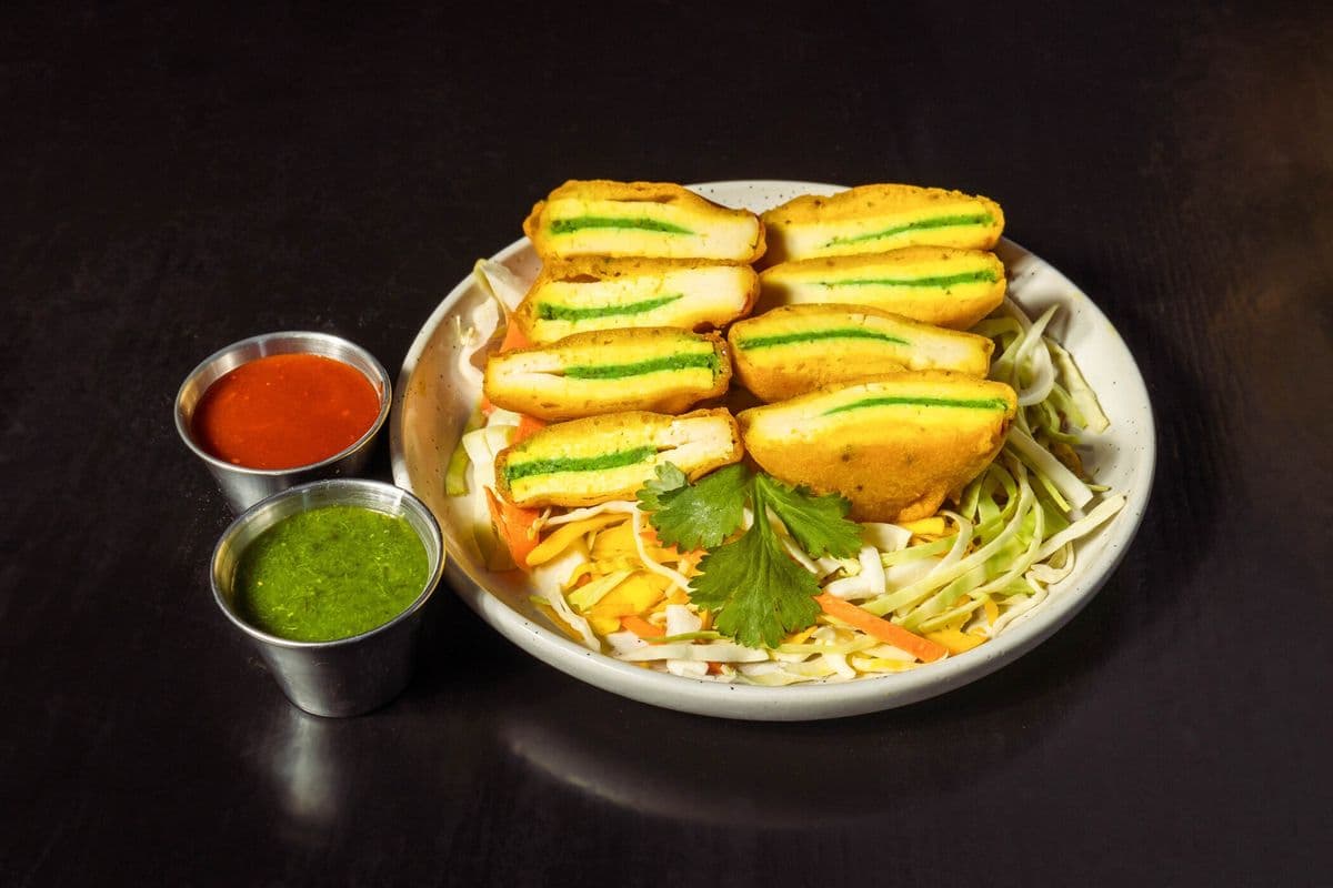3. Paneer Pakoras