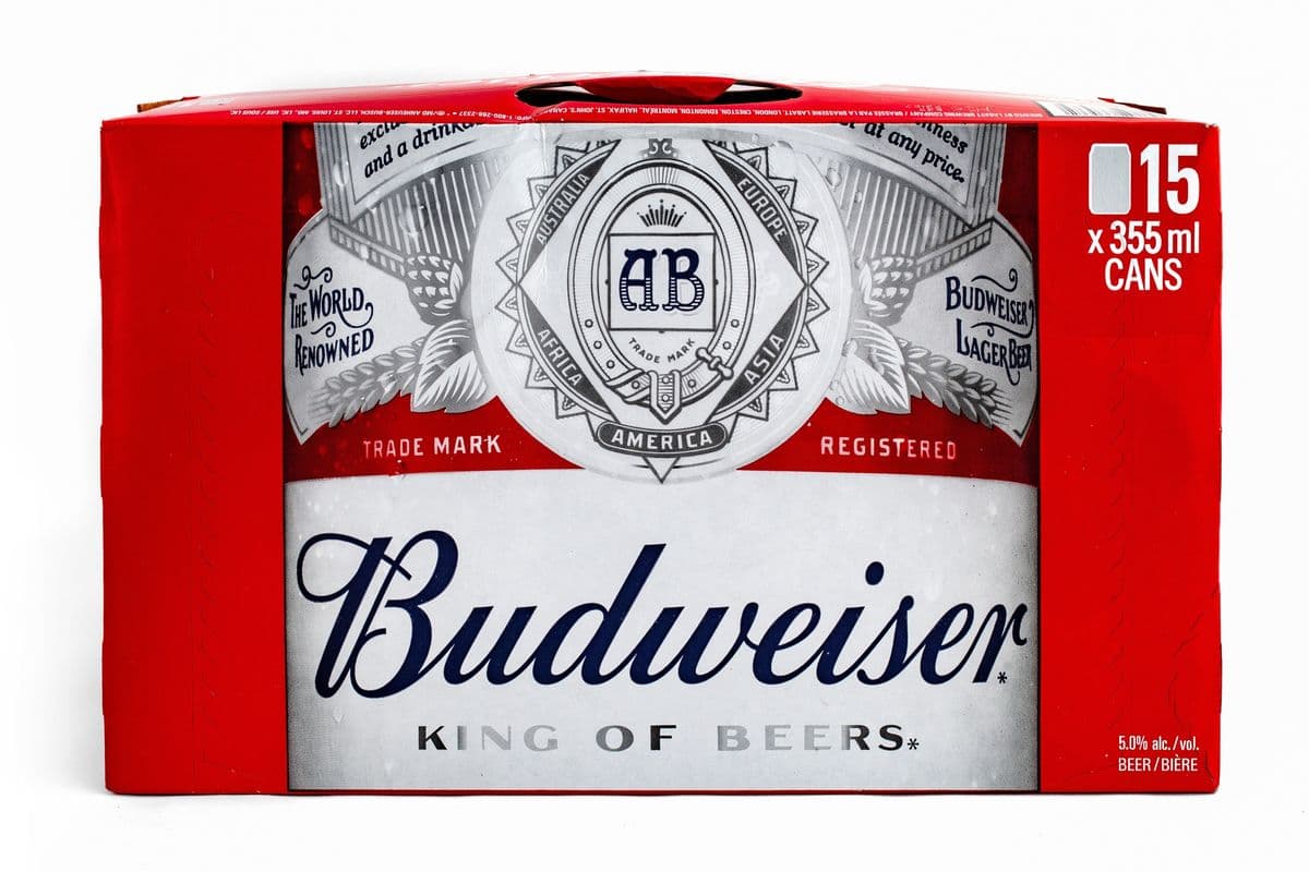 Budweiser (15 x 355 ml Cans)