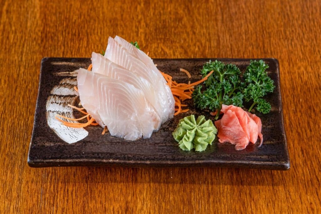 Red Snapper Sashimi A La Carte (4 pcs)