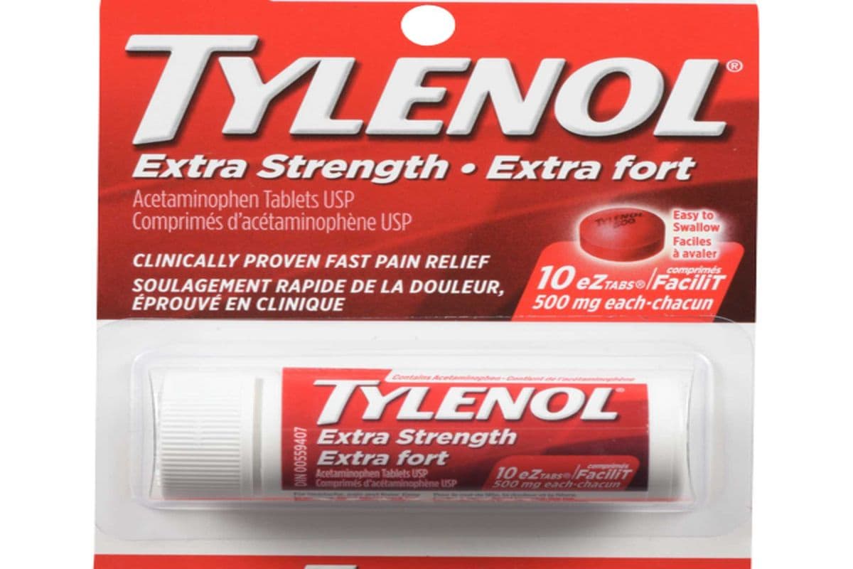 Tylenol Extra strength 500mg 10eztabs