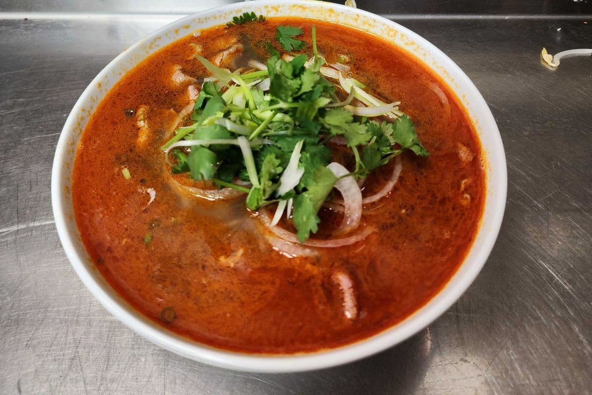 25. Satay Beef Noodle Soup