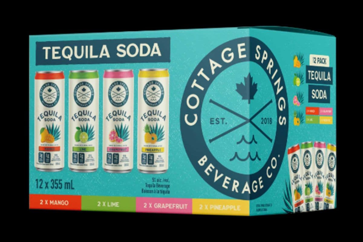 Cottage Springs Tequila soda (1 x 12x355ml)