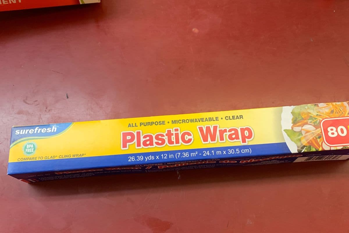 All Purpose Plastic Wrap (80 Square Ft)
