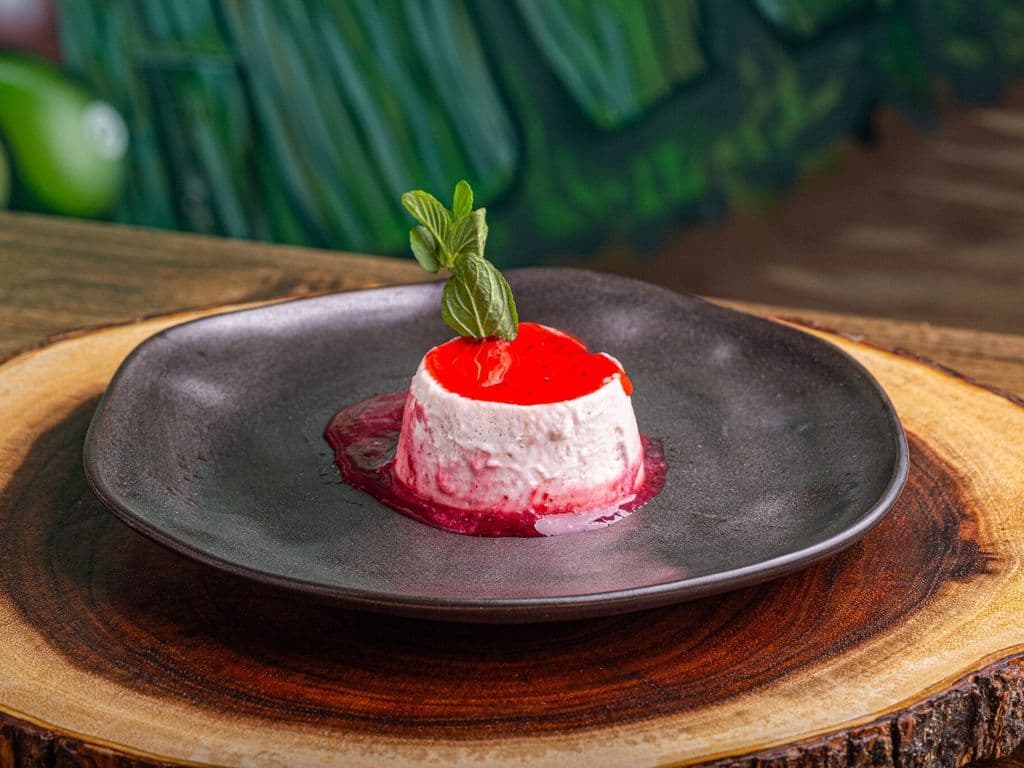 Mousse de mûre/ mora