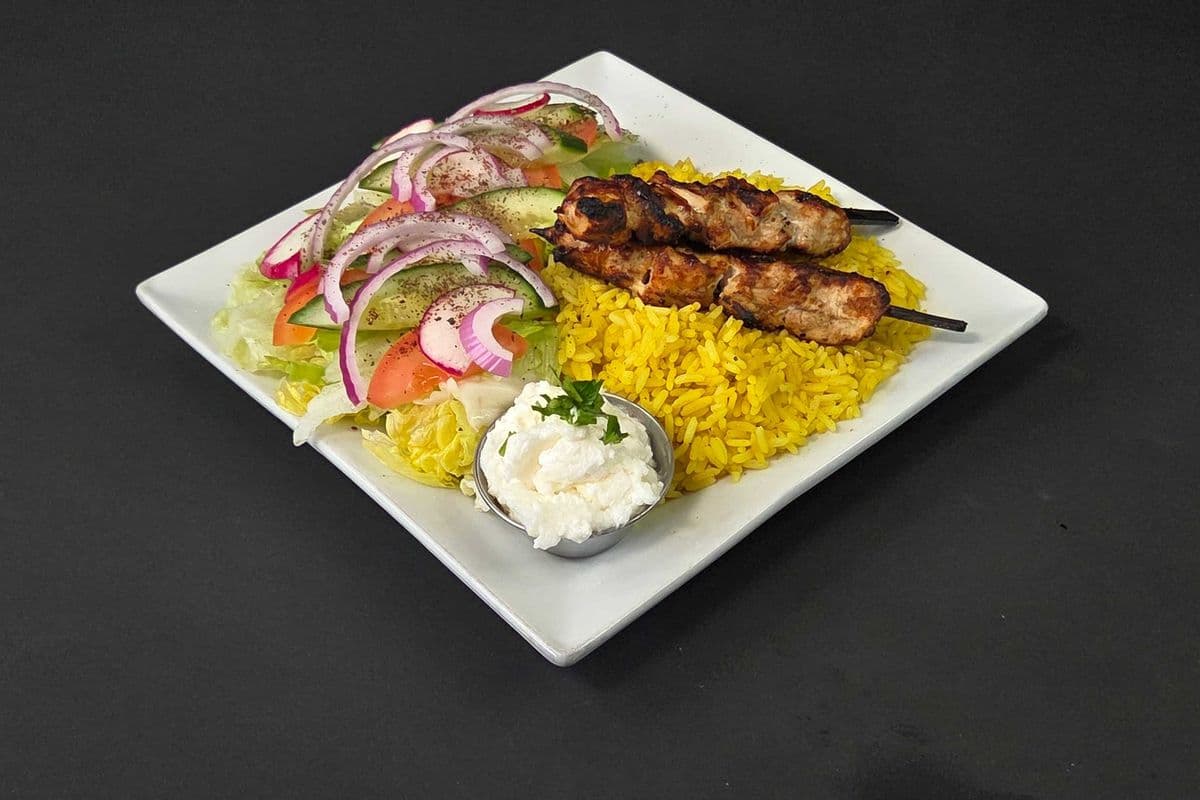 Chicken Kabob Platter