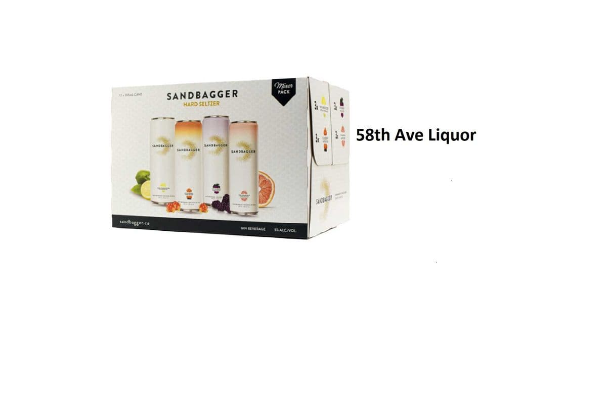 SANDBAGGER HARD SELTZER MIXER 12 CANS (1 x 12x355ML)