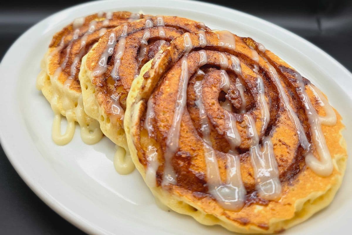 Cinnamon Swirl Pancakes