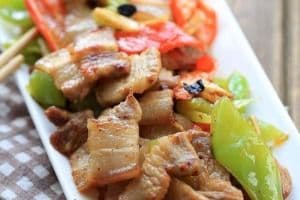 62. 제육볶음猪肉炒蔬菜 Stir Fried Pork