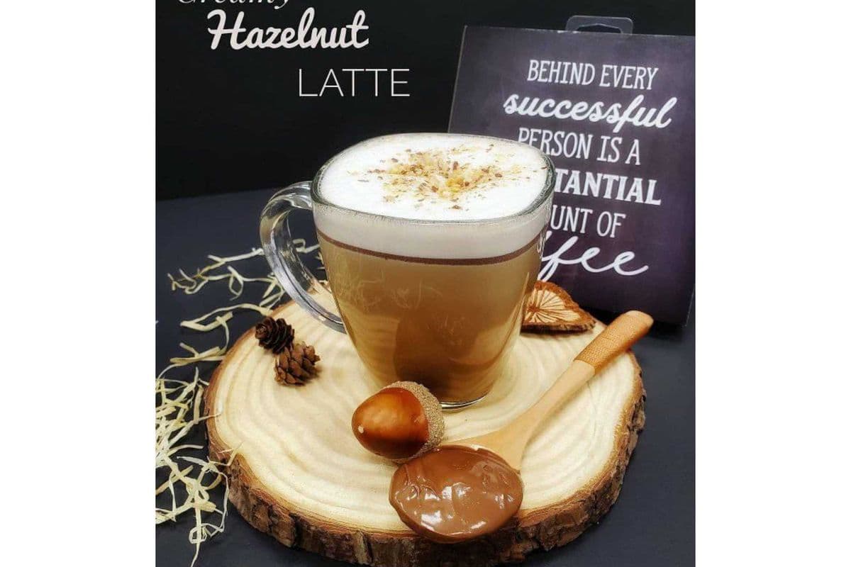 Creamy Hazelnut Latte