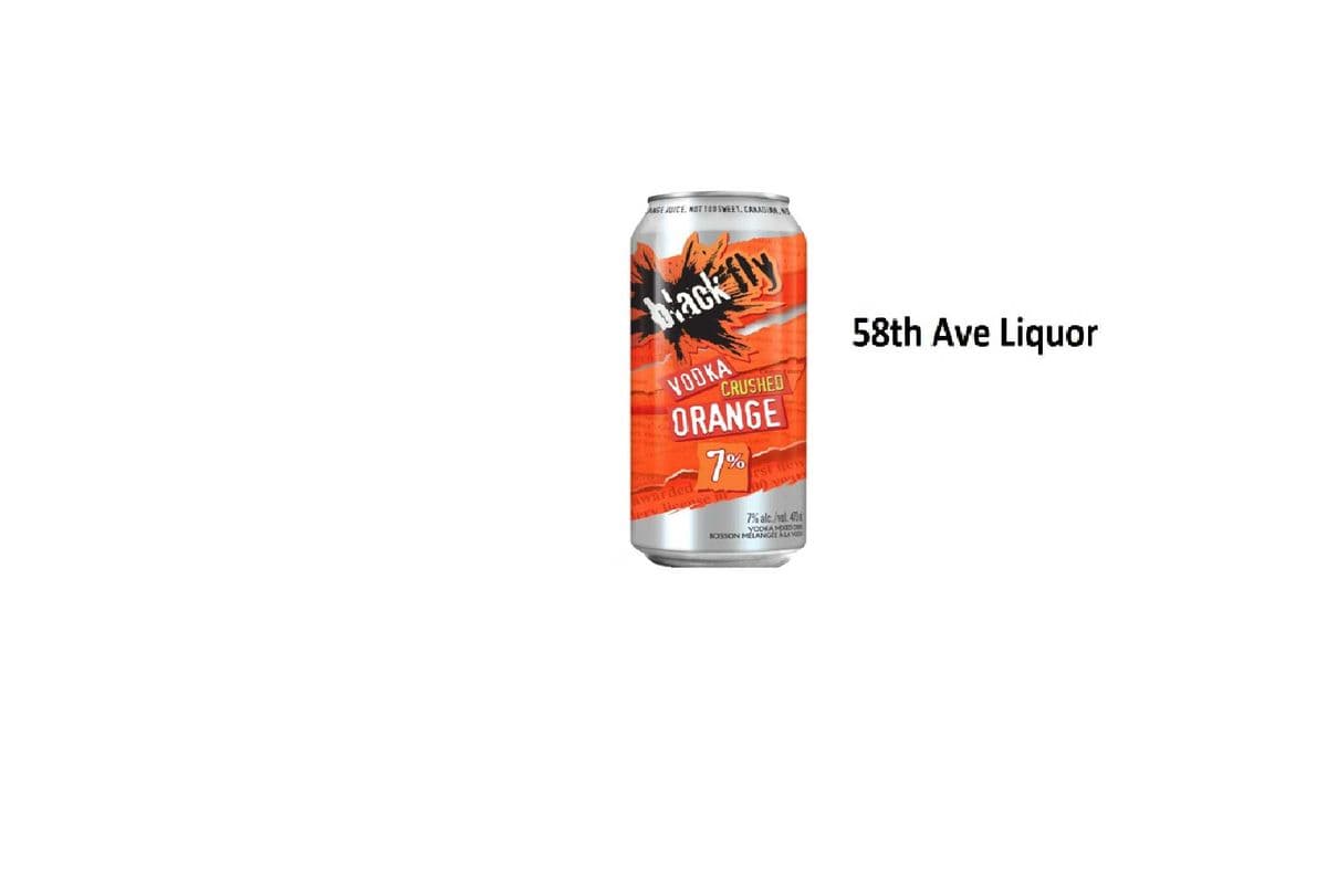 BLACK FLY CRUSHED ORANGE CAN (1 x 473ML)