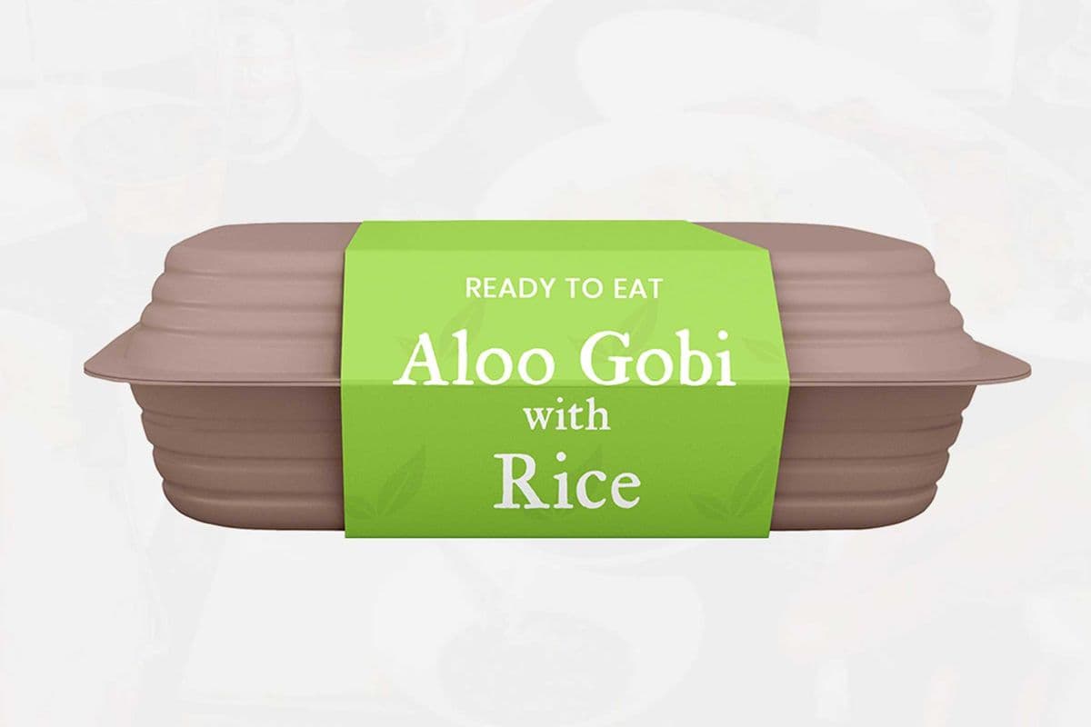 Aloo - Gobi with Rice (Cold)