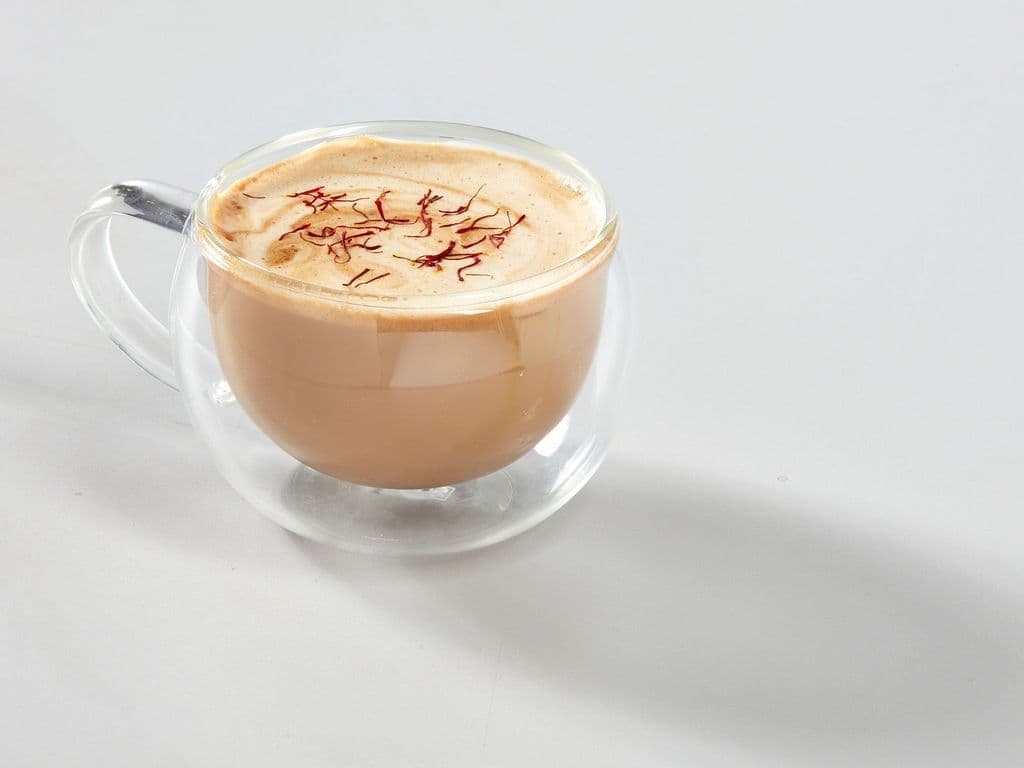 Saffron Latte