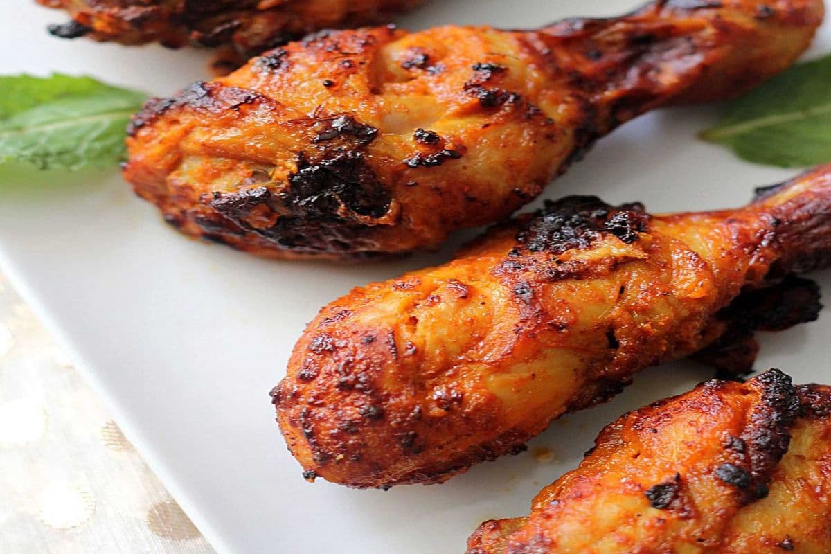 (NEW) Tandoori Chicken Tangdi 5 Pieces