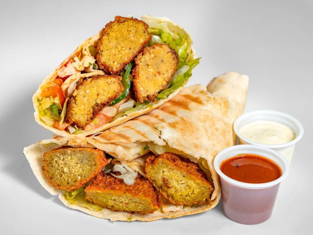 8" Falafel Wrap (Regular)