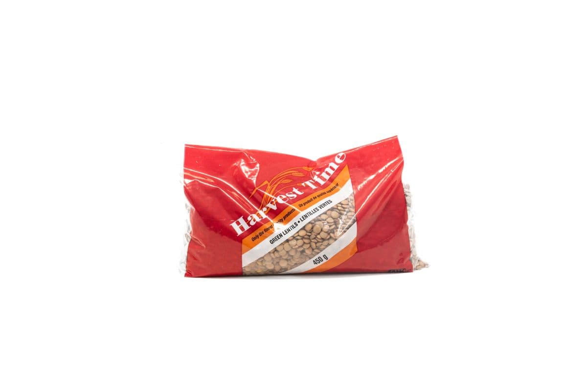 Dry Lentils - Green (450 g)