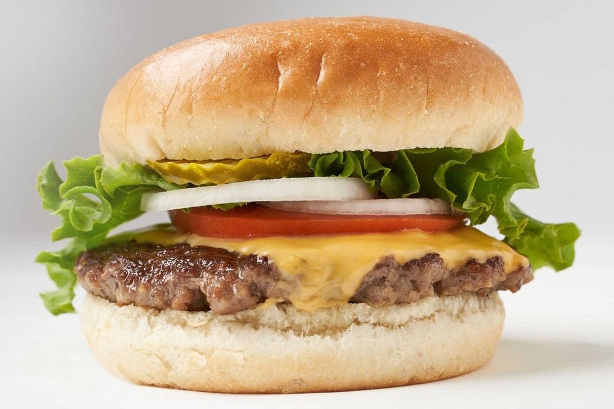The Classic Cheese Burger a La Carte