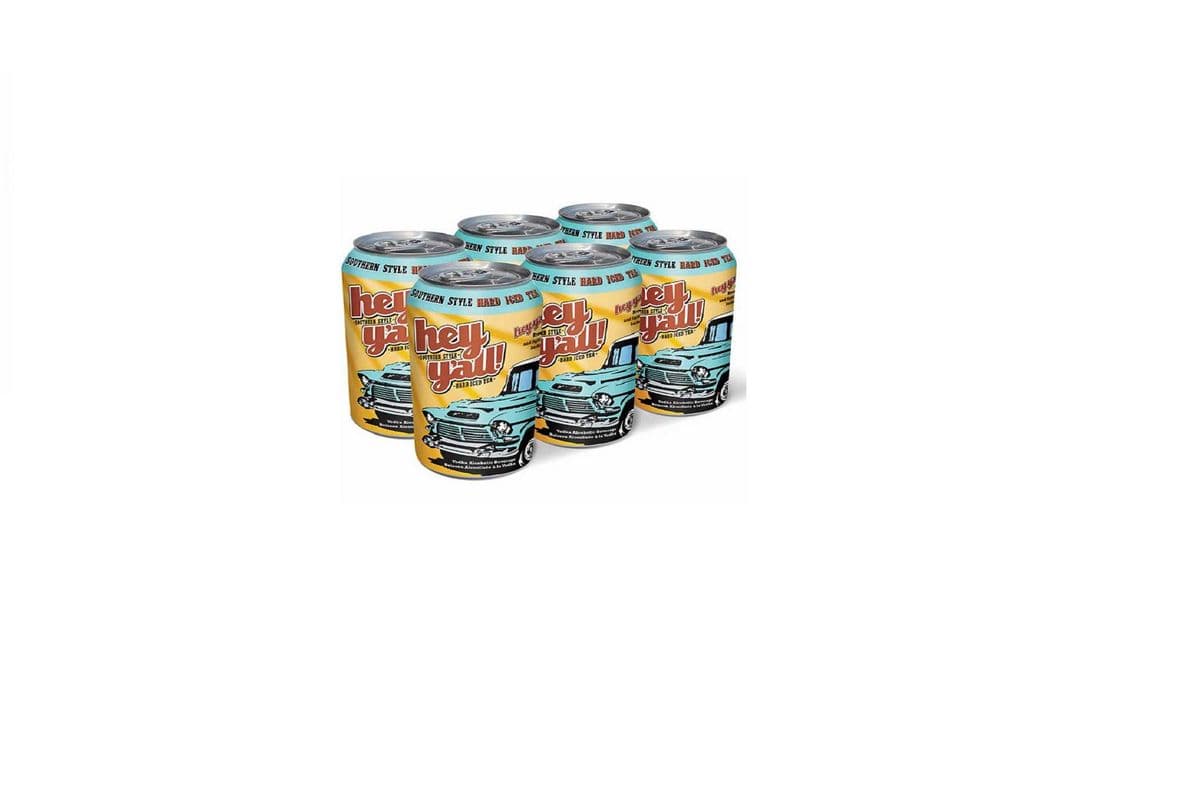 824920 - HEY Y'ALL SOUTHERN STYLE HARD ICED TEA (6 x 355ML)