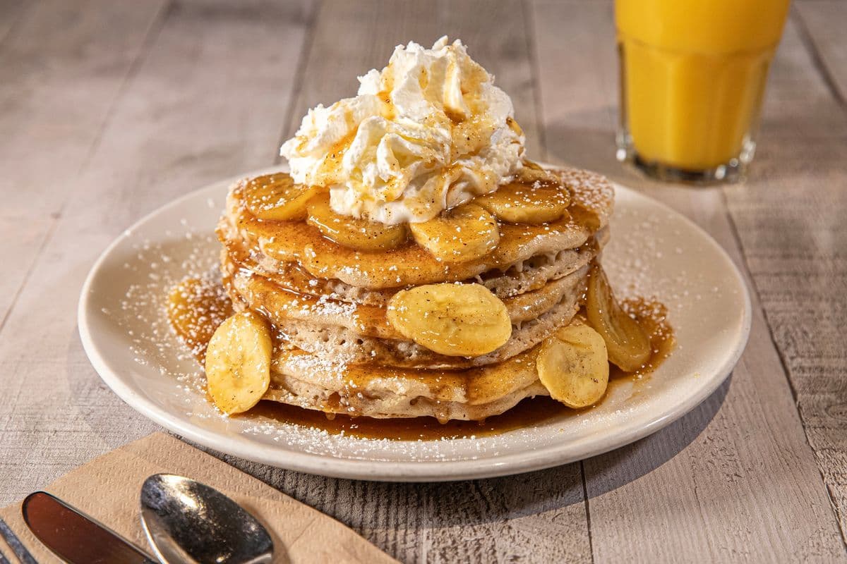 Banana Foster Pancakes