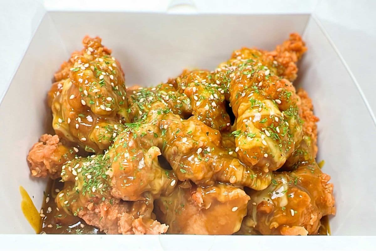 Curry Cheese Fried Chicken