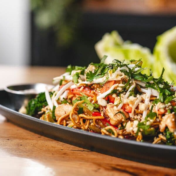THAI CHICKEN LETTUCE WRAPS