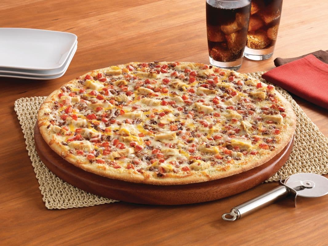 Chicken Bacon Ranch Pizza