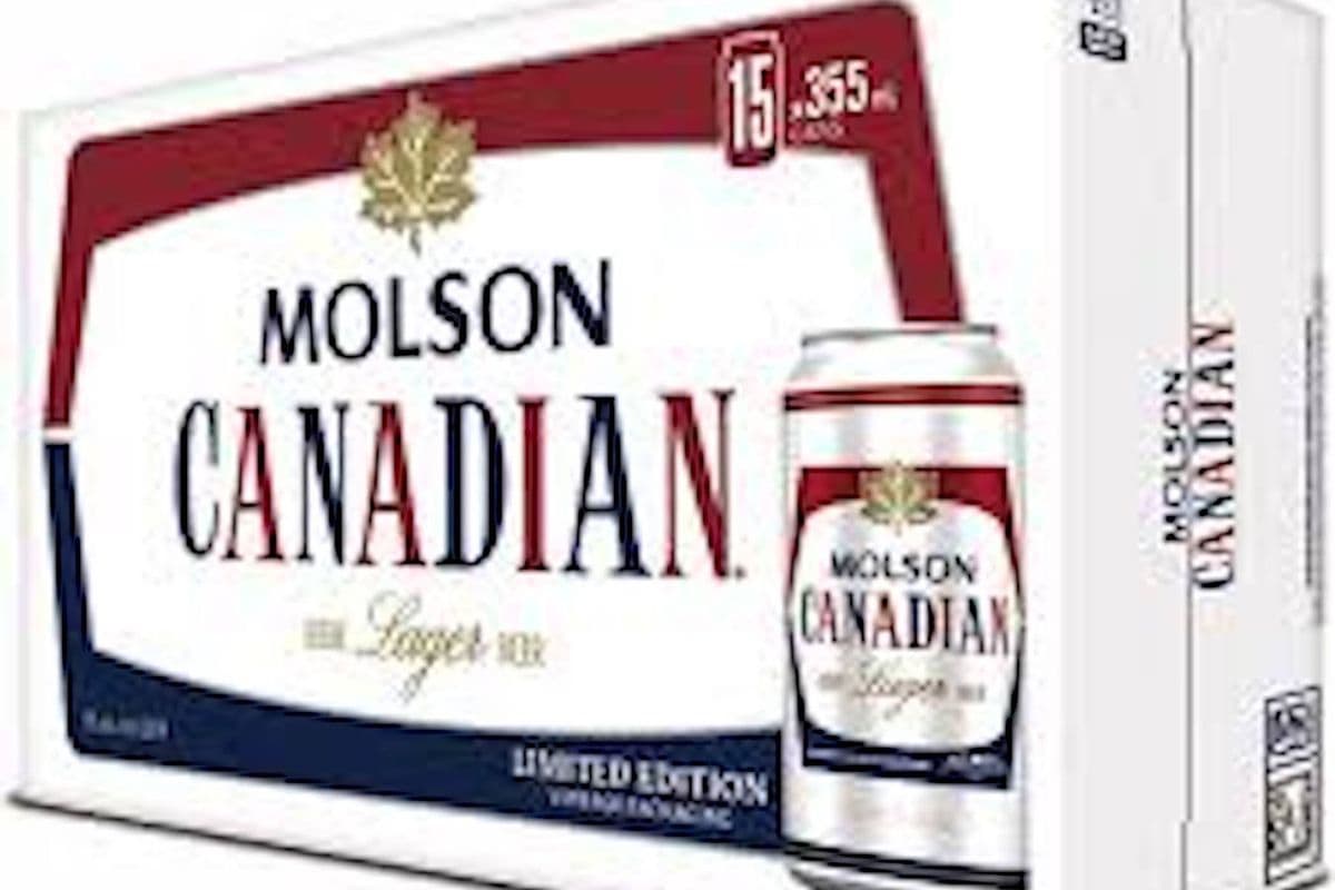 Molson Canadian 15 CANS (15 x 355 ml)