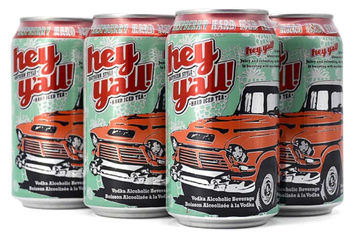 Hey Y'all Raspbery (6 Pack) (6 x 355ML CAN)