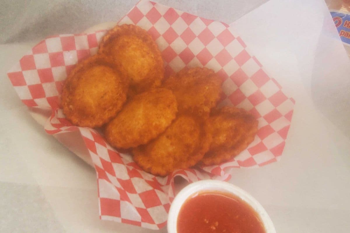 Ravioli, Giant Breaded