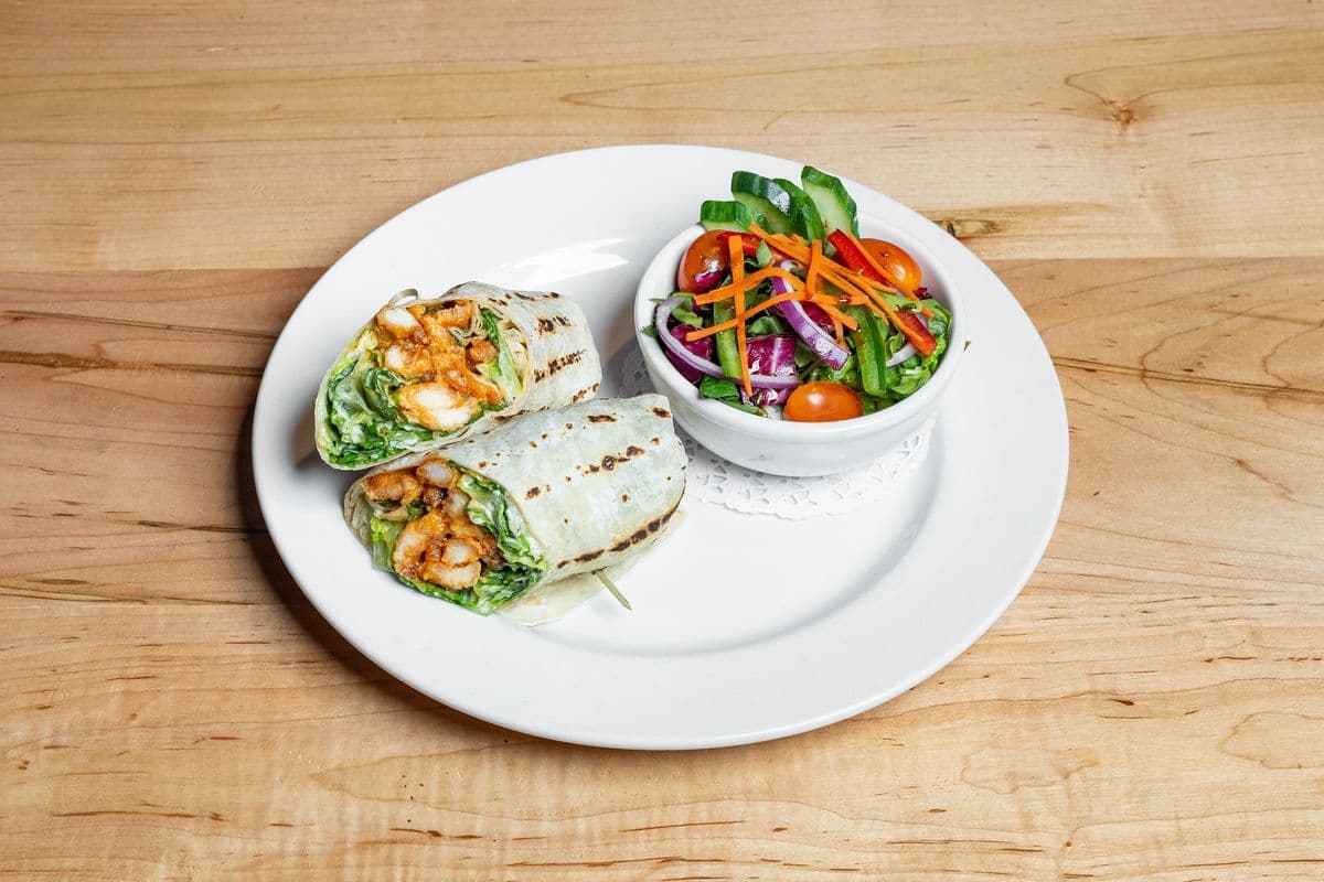 Buffalo Chicken Caesar Wrap