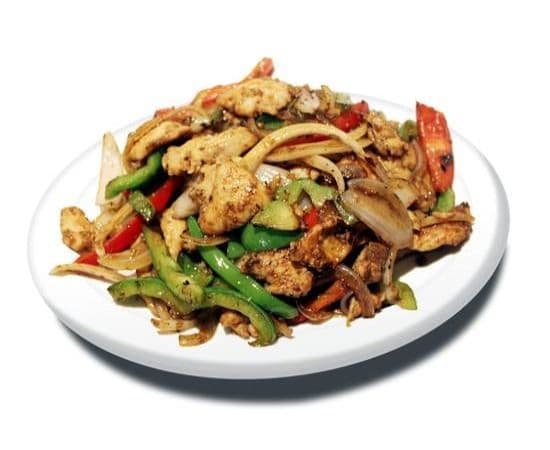 19. Poulet ou bœuf sauté au citronelle avec riz / Lemongrass Chicken or Beef with rice / 香茅鸡(牛)