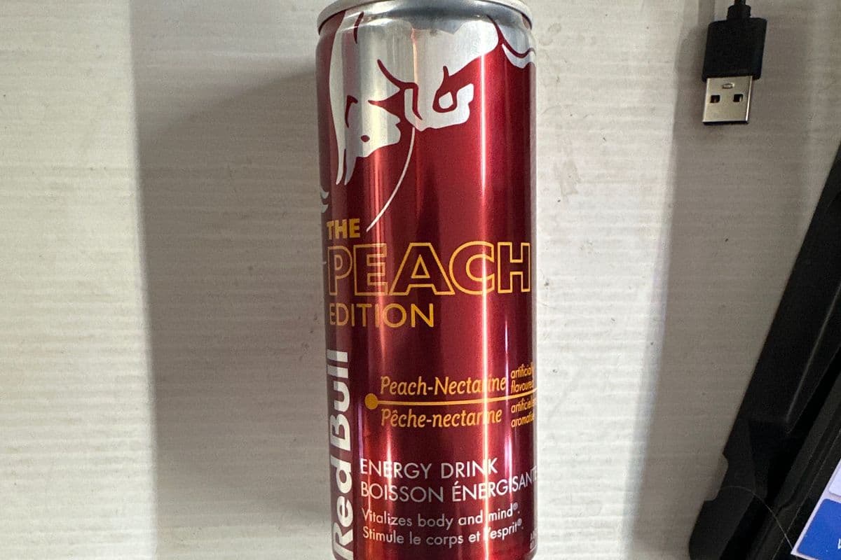 RED BULL PEACH 250 ml