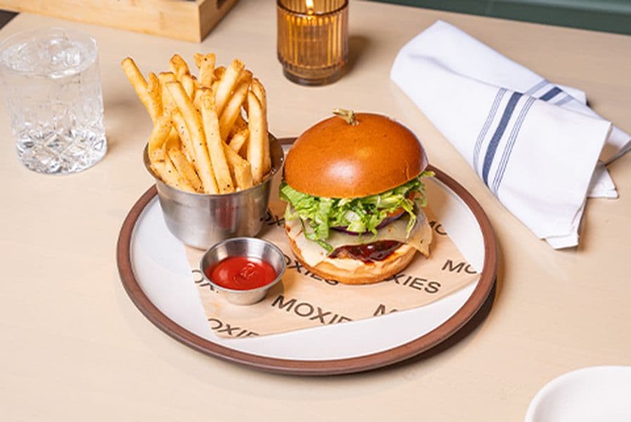 Beyond Meat Burger & Fries