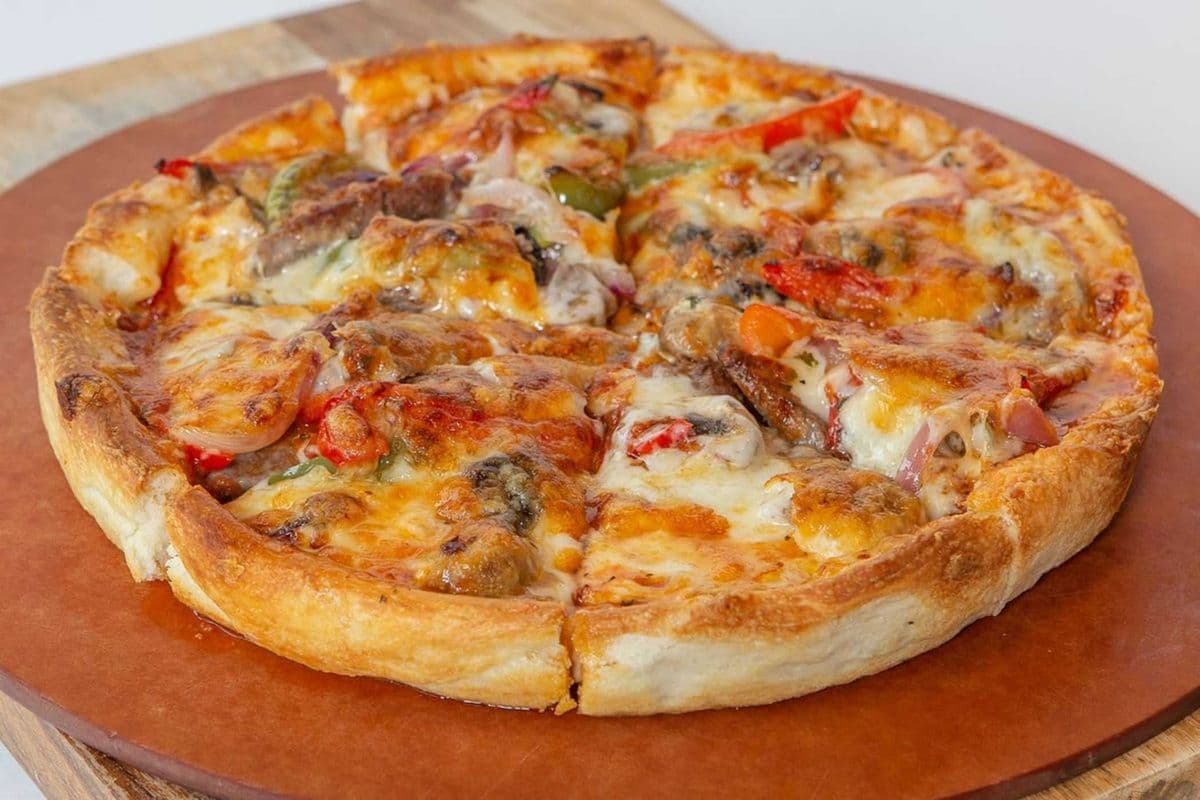 Large Philly Cheese Steak Pizza