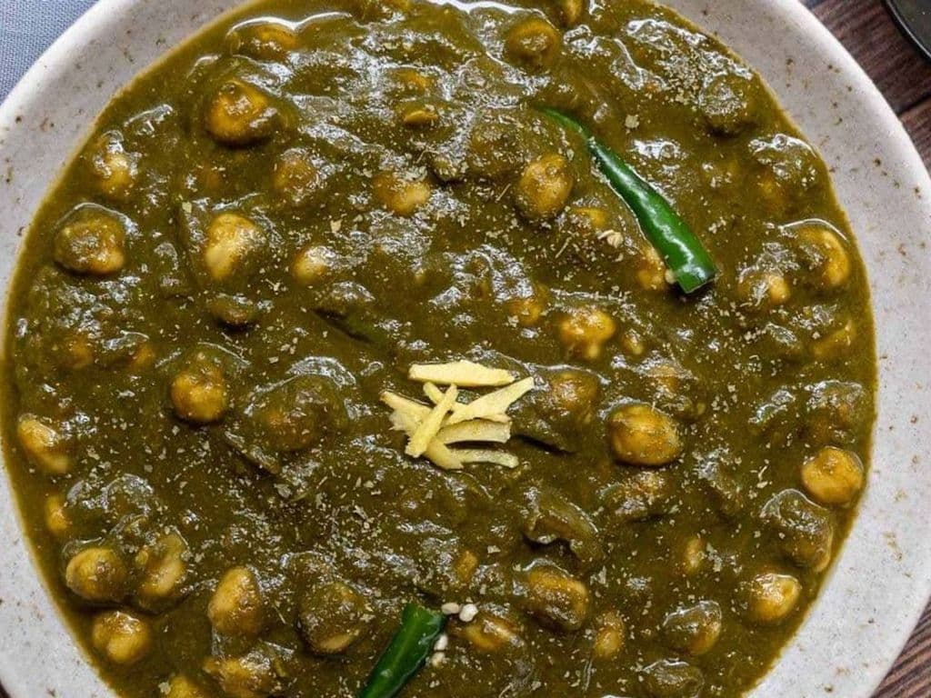 Chana Palak
